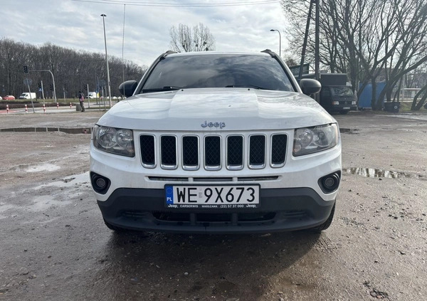 Jeep Compass cena 34900 przebieg: 150000, rok produkcji 2015 z Warszawa małe 79